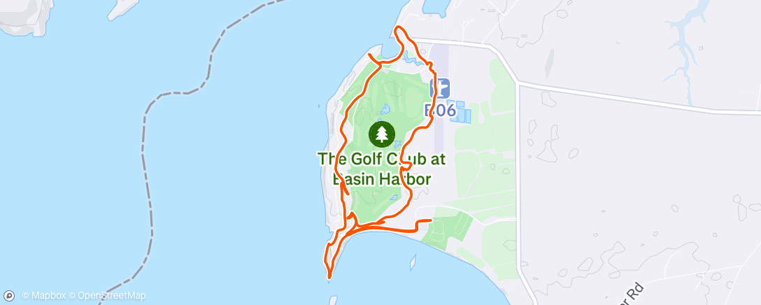 Map of the activity, Morning Trail Run