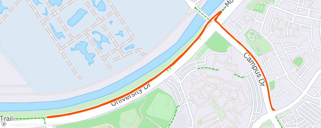 Map of the activity, Quick run!