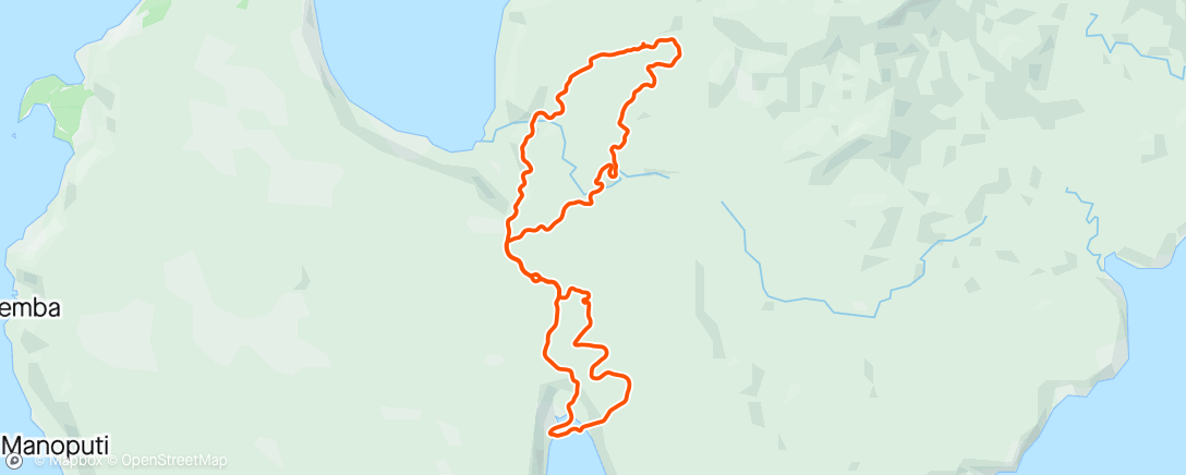 Map of the activity, Zwift - Group Ride: 3R True2&3 Ride [2.0w/kg and 3.0w/kg] (C) on Wandering Flats in Makuri Islands