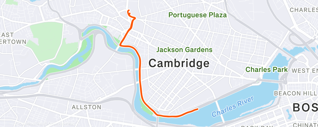 Map of the activity, nope