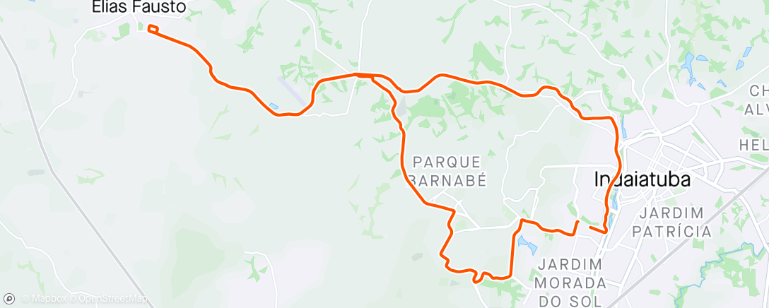 Карта физической активности (Manhã Passeio)