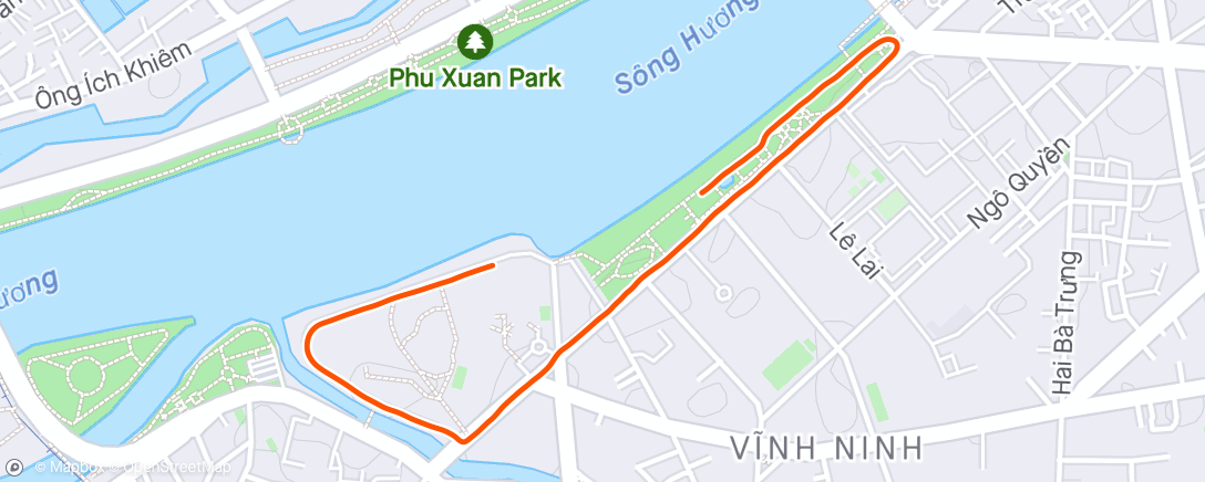 Map of the activity, 20240911 - Sông Hương