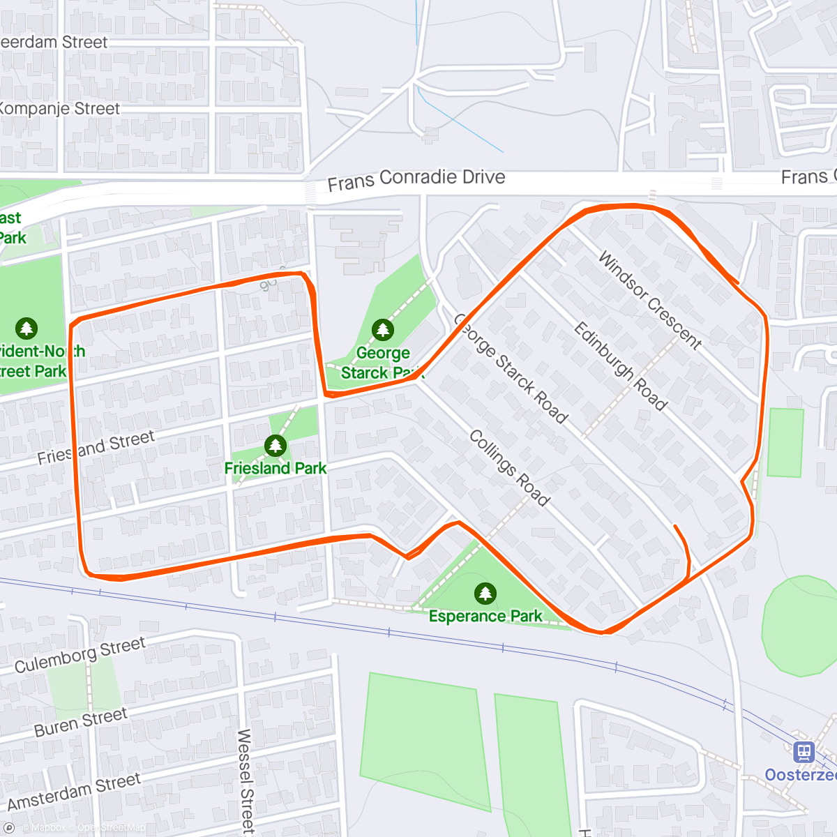 Map of the activity, It gets Better Morning Run