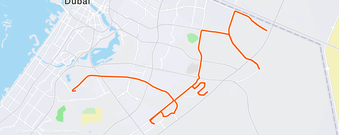 Map of the activity, 2026-01-18的骑行