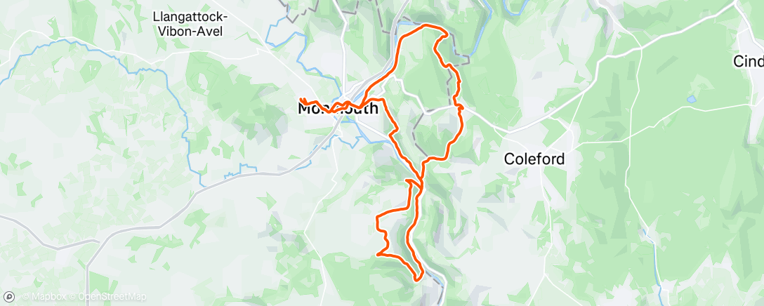 Map of the activity, Post hedge trim blast