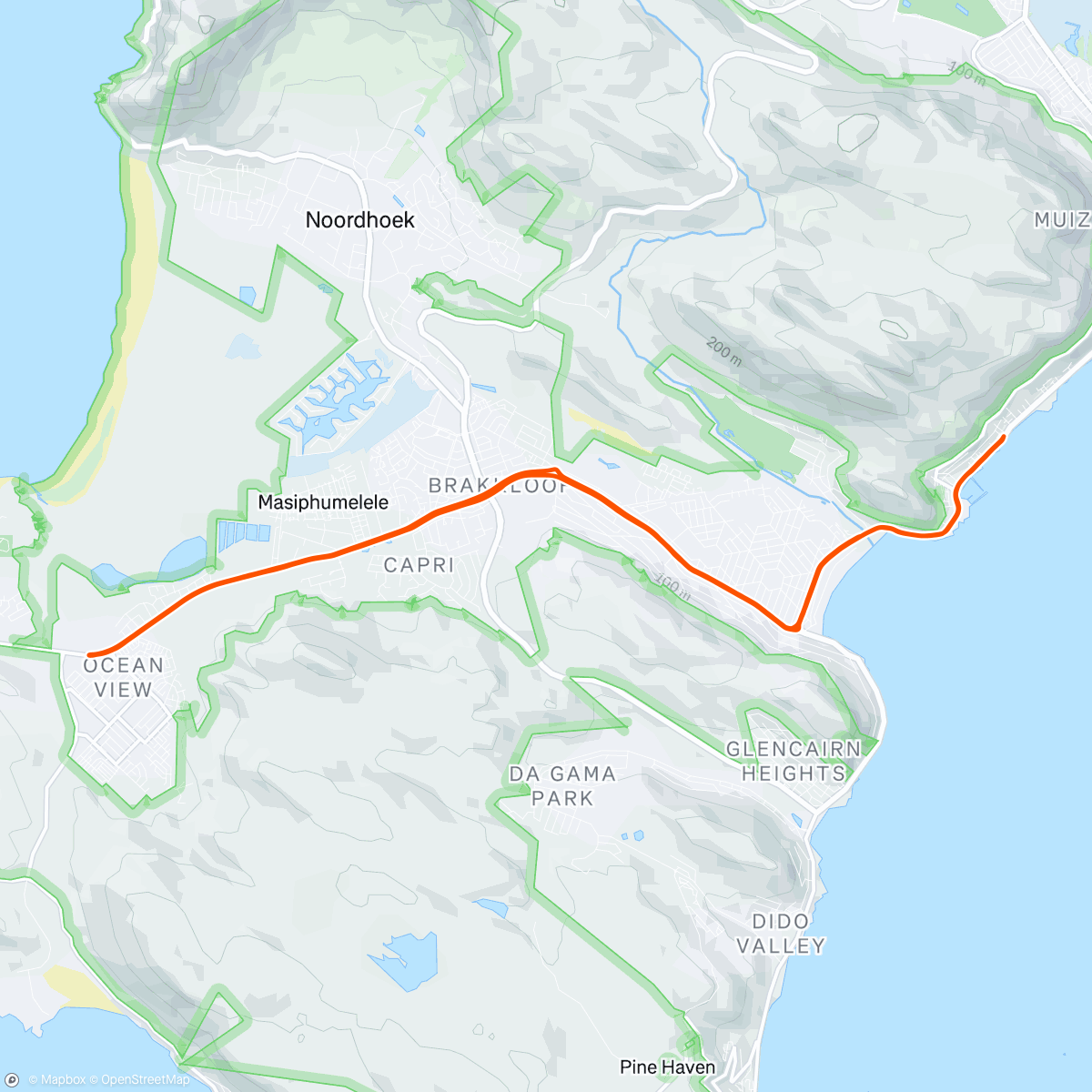 Map of the activity, Meh