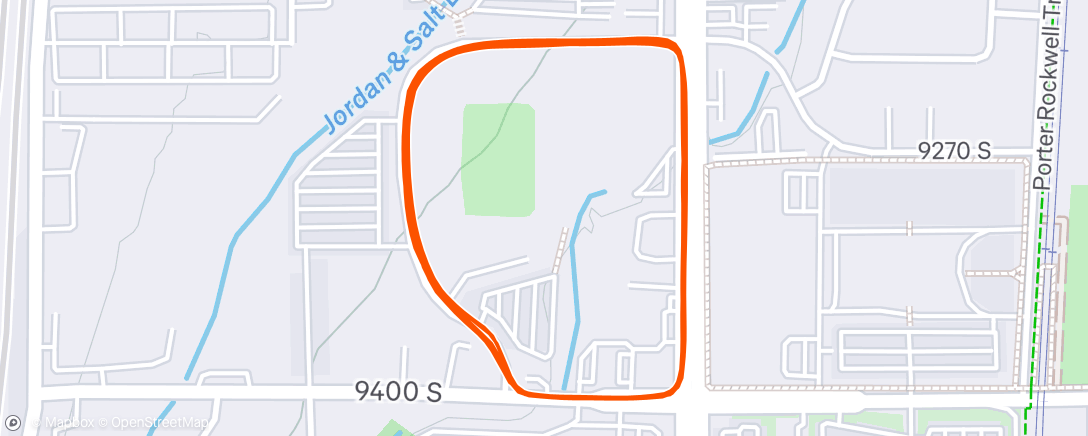 Map of the activity, Afternoon Ride