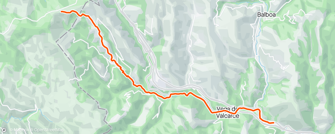 Karte der Aktivität „La Pórtela de Varcarcel-O Cebreiro”