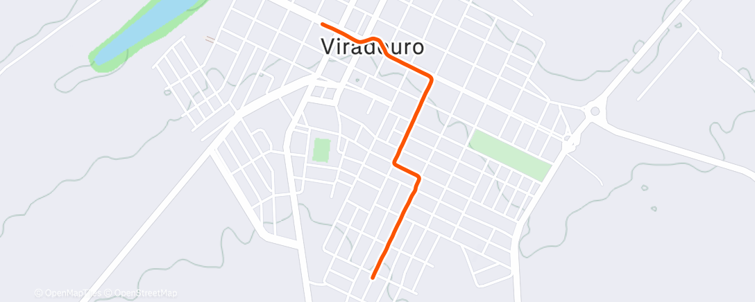 Map of the activity, Morning Ride