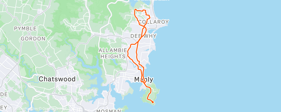 Map of the activity, A proper coffee ride…