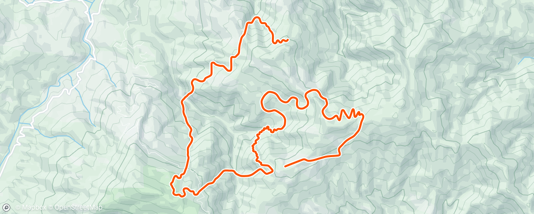 Map of the activity, Zwift - The Rollercoaster in France