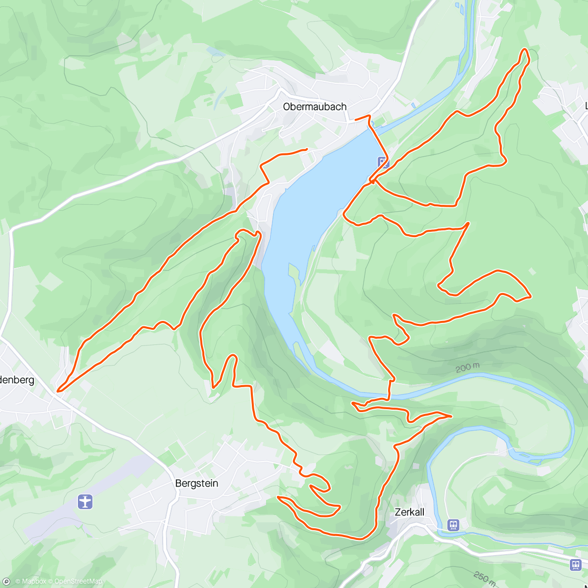Map of the activity, Rureifel Trail “RET22”