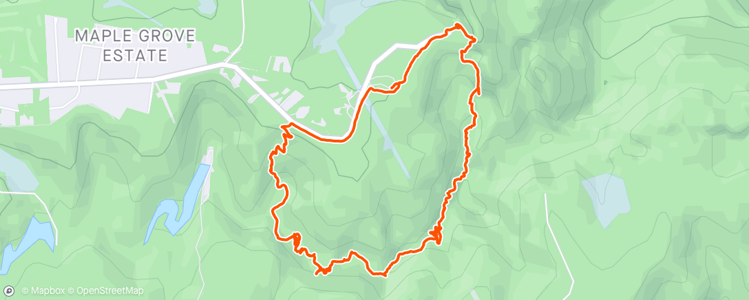 Map of the activity, Blue Mountains National Park, Blue Mountains National Park