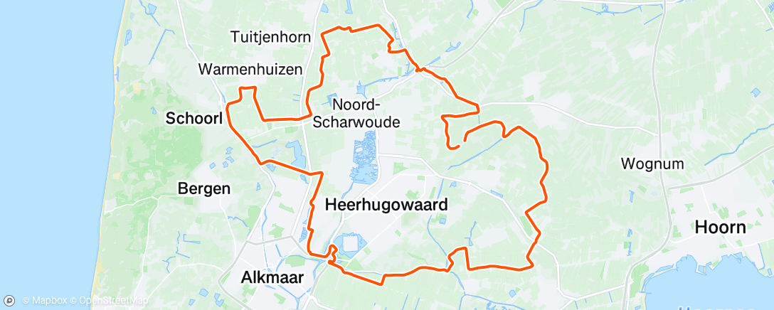 Map of the activity, Alleen omdat het mooi weer was