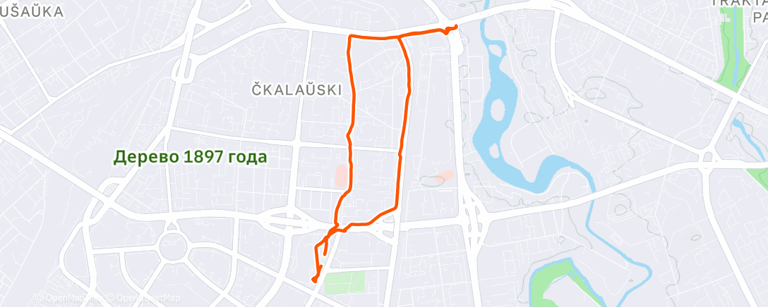 Map of the activity, #RWC43