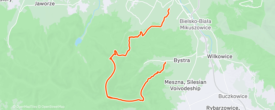 Map of the activity, Uptempo