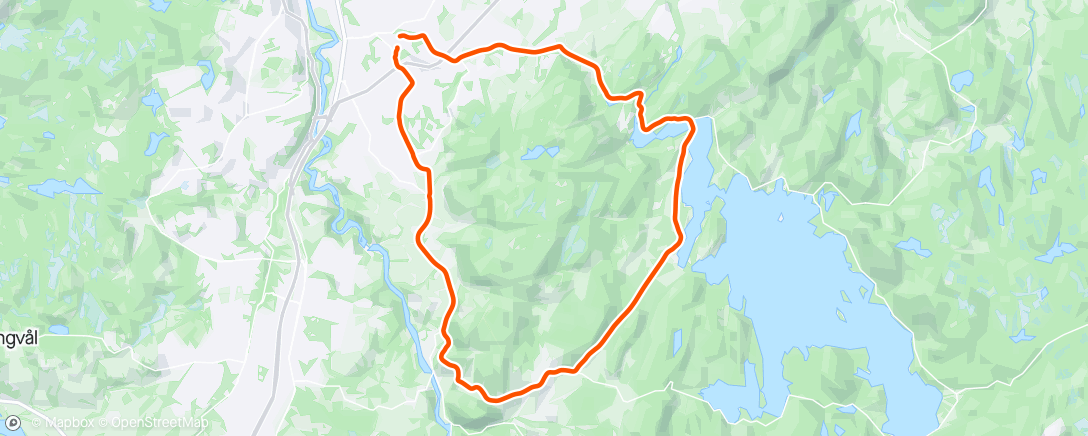 Mapa de la actividad, Litjrunden