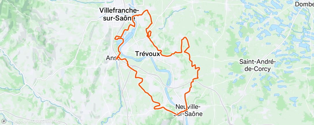 Carte de l'activité 27/10/2024...VTT roulant