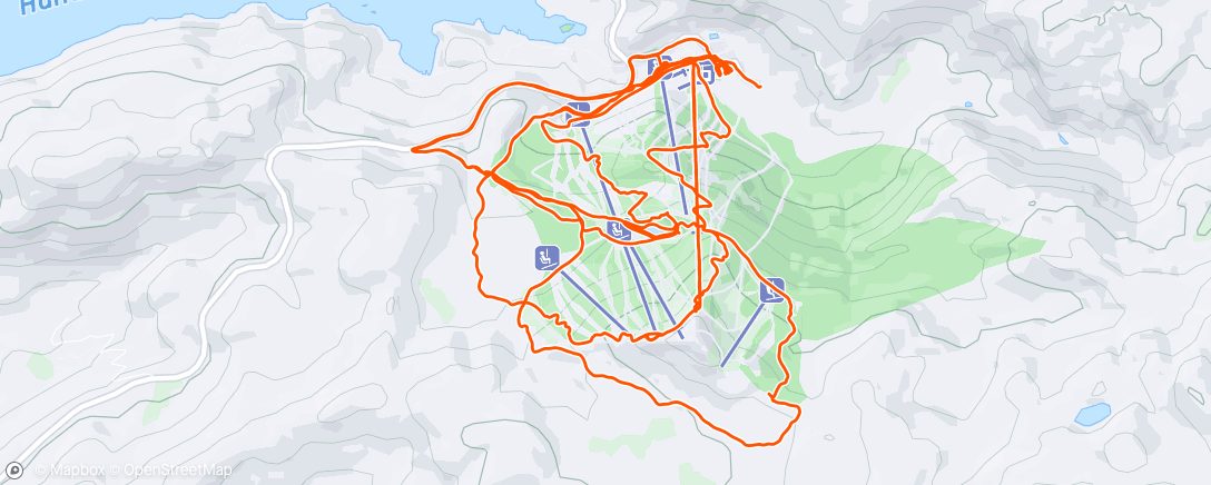 Mapa de la actividad, CES China Peak race 6th on the day 5th overall