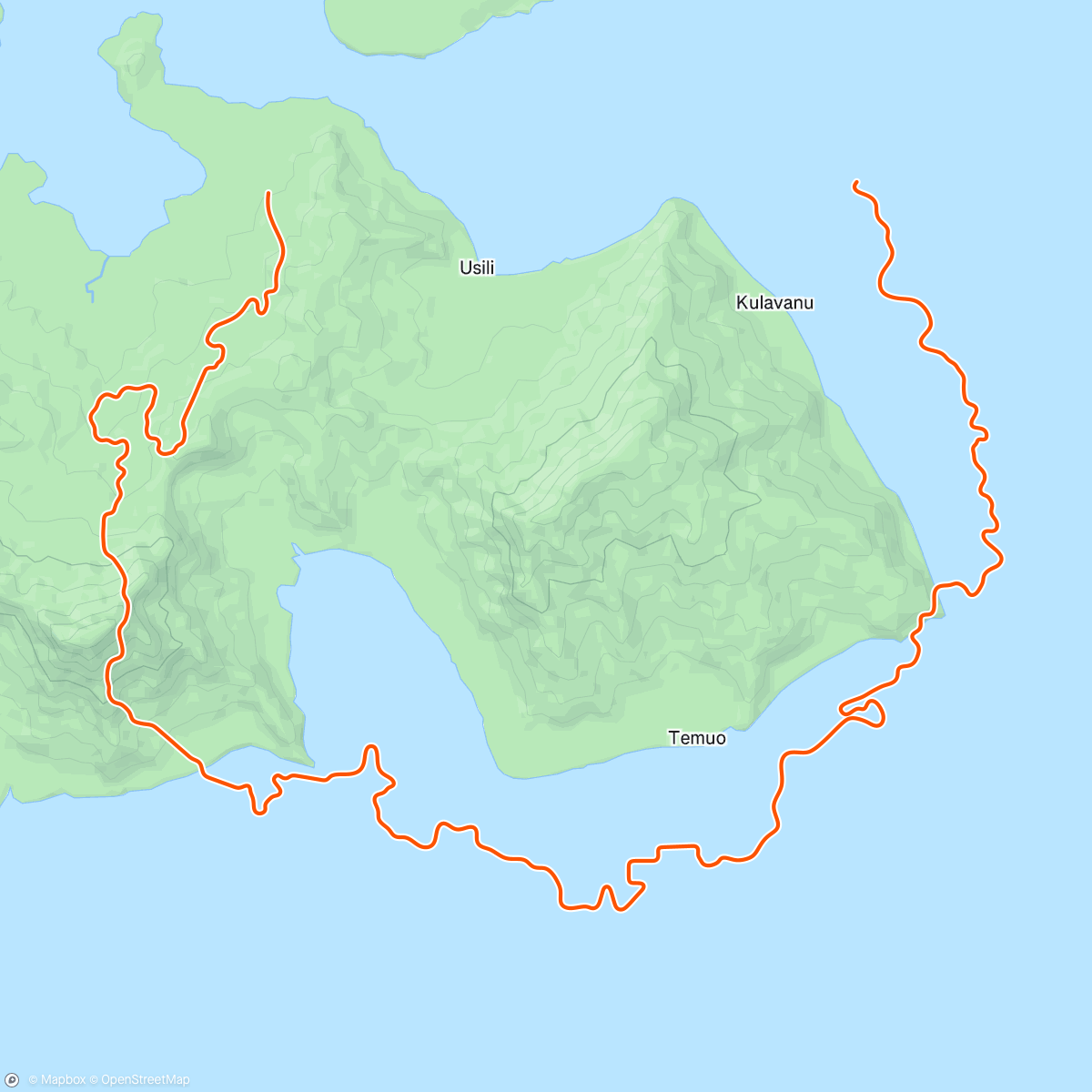 Map of the activity, Zwift - Temple Trek in Watopia