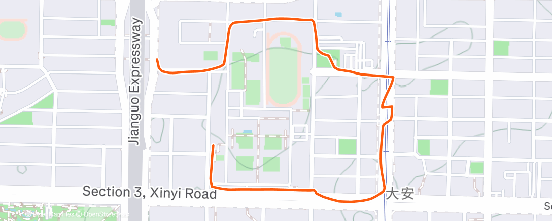 Map of the activity, 休閒步行｜福容大飯店