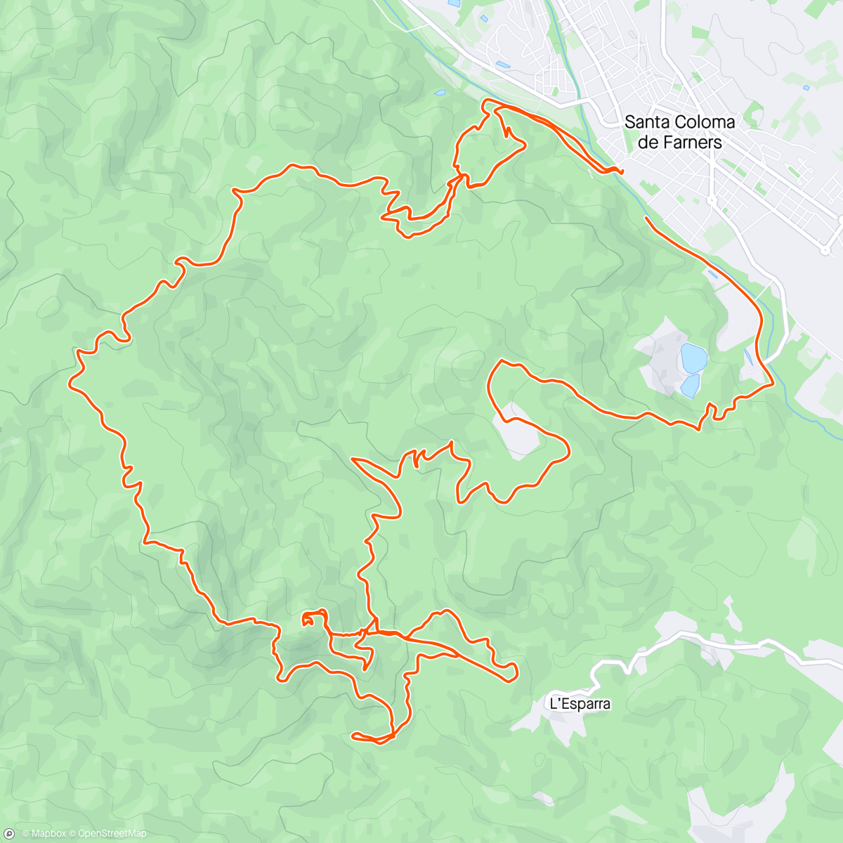 Map of the activity, Scf