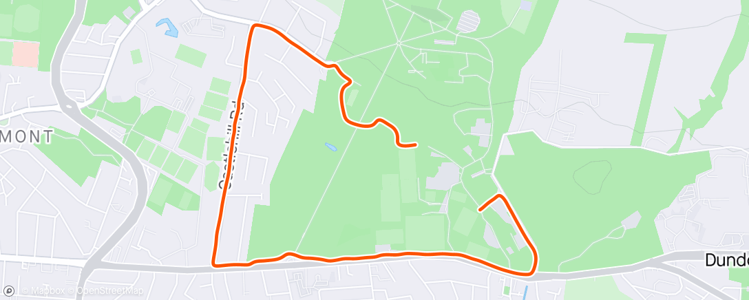 Mapa da atividade, Morning Run