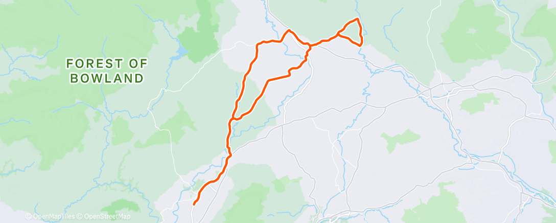 Карта физической активности (Bell busk/Airton loop.)