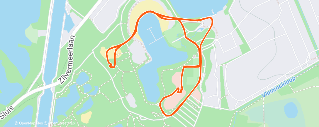 Mapa de la actividad, Da was een schoon crosske!