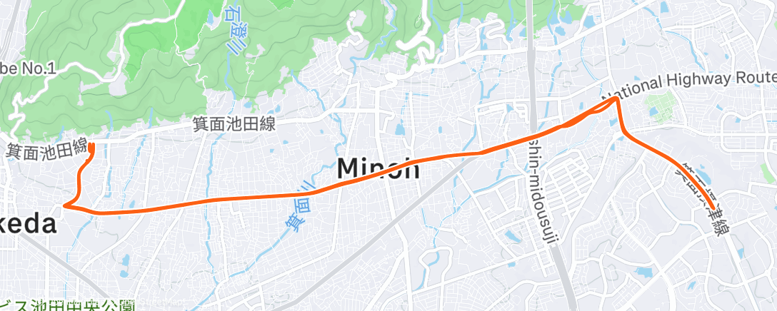 Map of the activity, 今日も池田へ