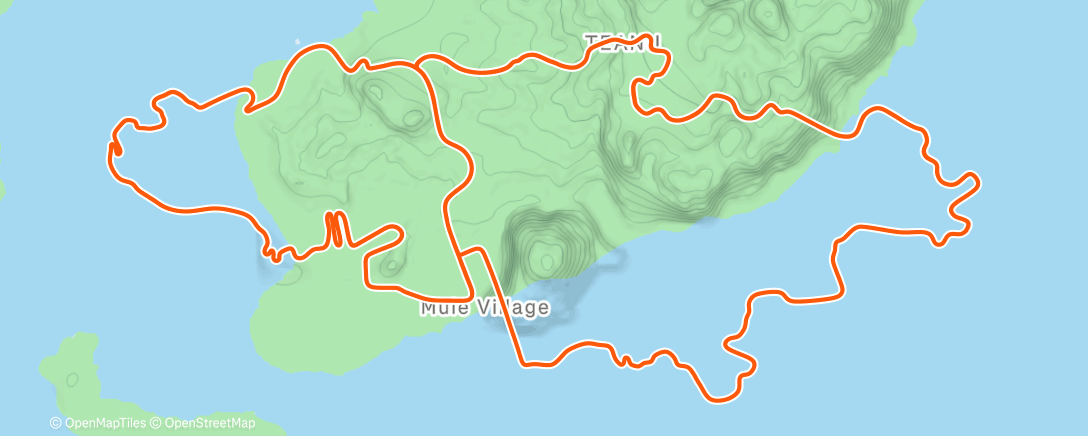 Map of the activity, Zwift - Group Ride: Vikings Valhalla Sunday Skaal ride (D) on Big Flat 8 in Watopia