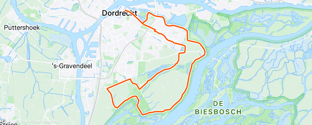 Map of the activity, Middagrit