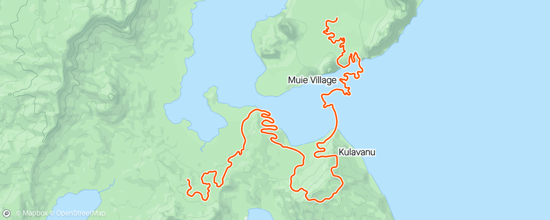 Map of the activity, Zwift - Quatch Quest in Watopia