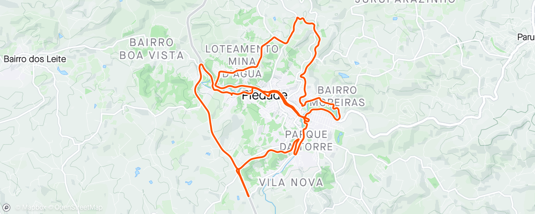 Map of the activity, ⛪⛩️ Capela de São Roque e Alto de Piedade...