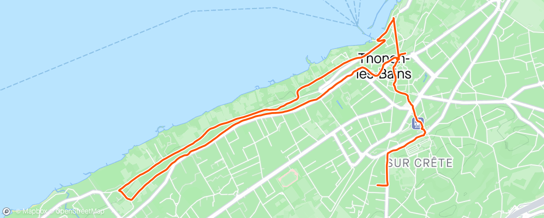 Mapa da atividade, Vélo Viggo