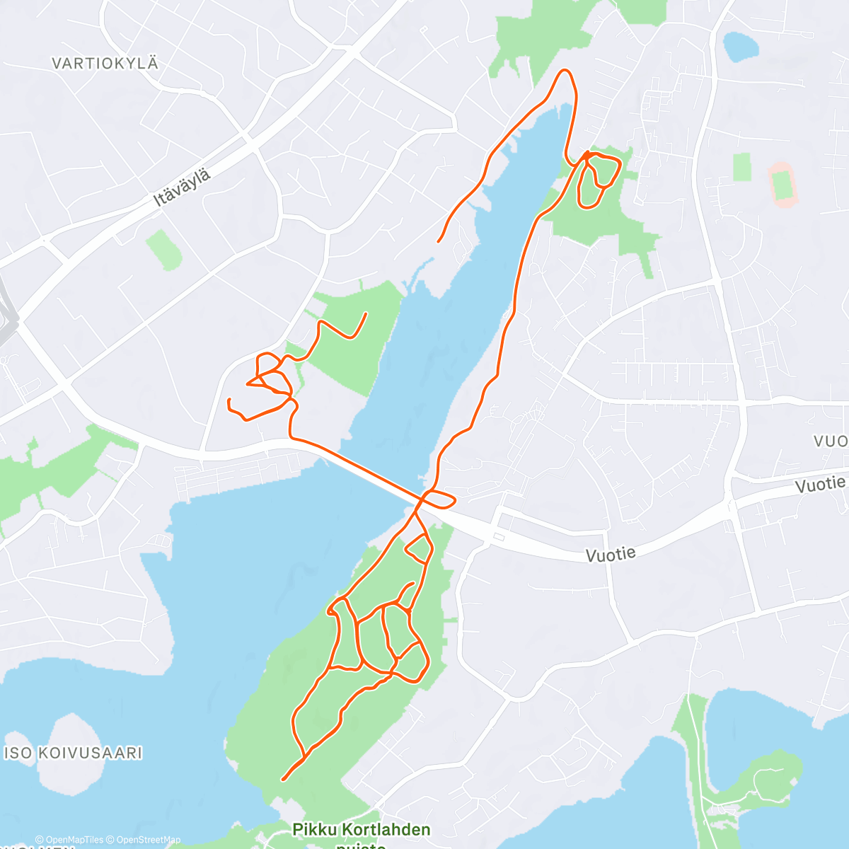 Map of the activity, Prime ❄️❄️❄️ riding