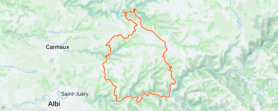 Carte de l'activité