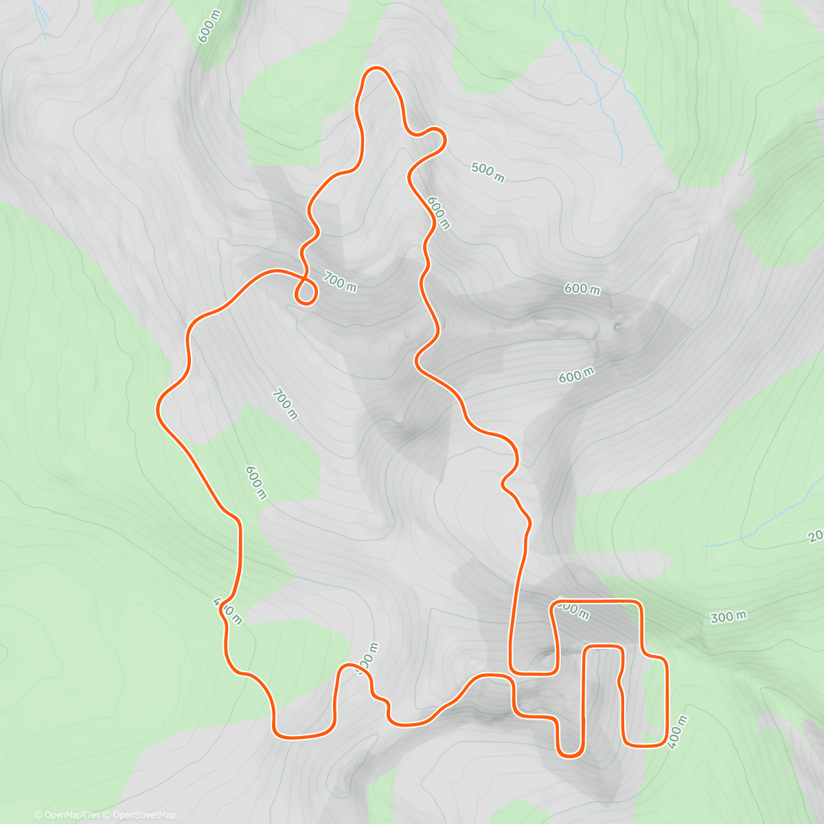 Map of the activity, Zwift - Through the Zones #1 on Outer Scotland in Scotland