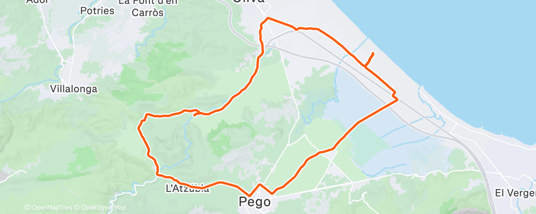 活动地图，Afternoon Ride