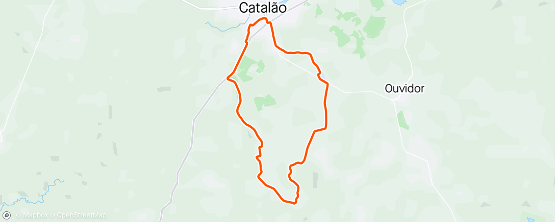 Map of the activity, Pedalada de mountain bike matinal
Nova farinha