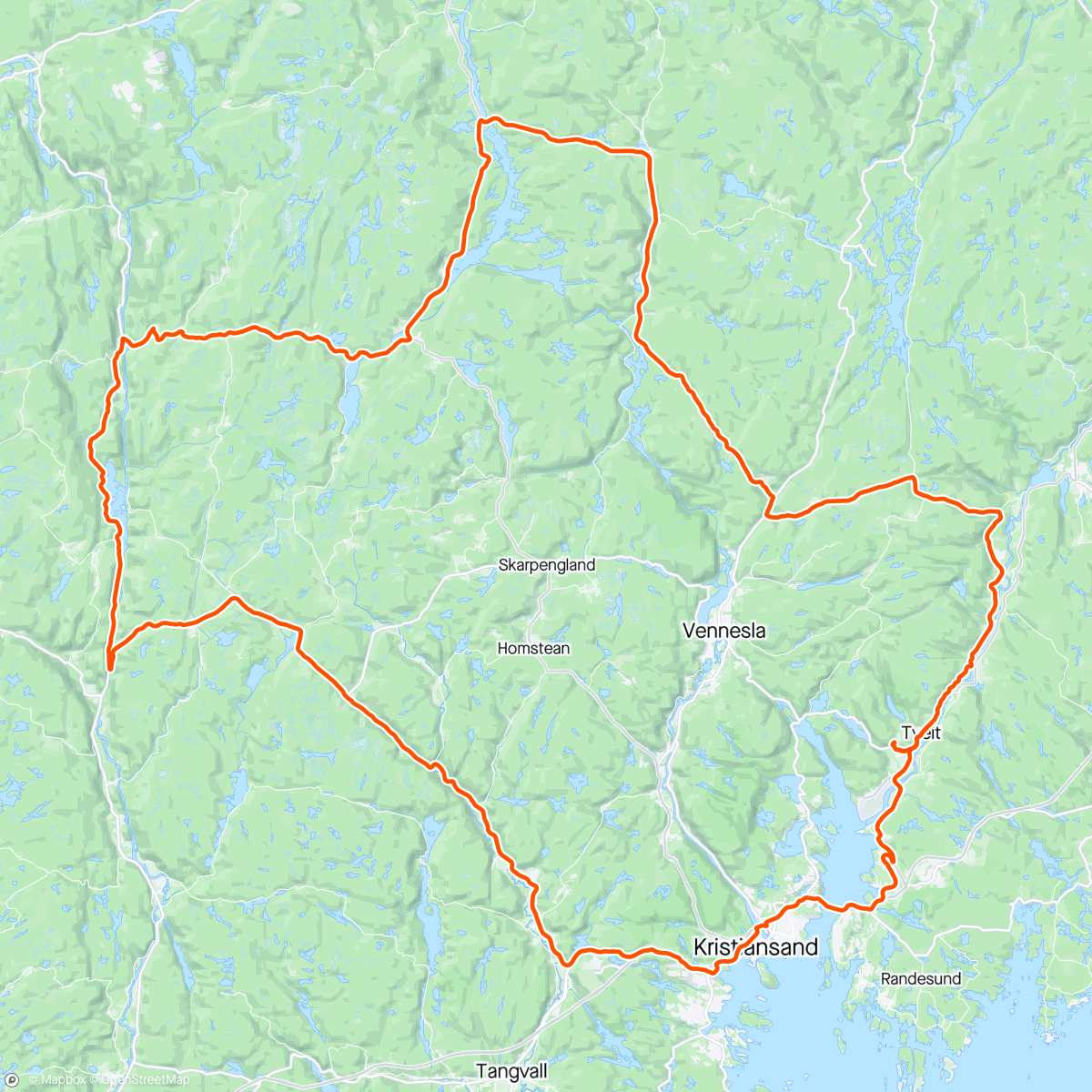 「1.mai tog med ROC🚴‍♂️🚴‍♂️」活動的地圖