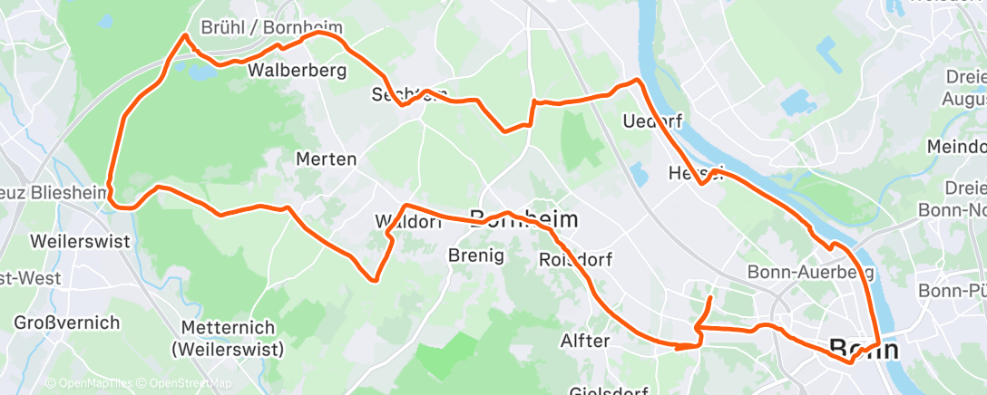 Карта физической активности (Ce Bonn)