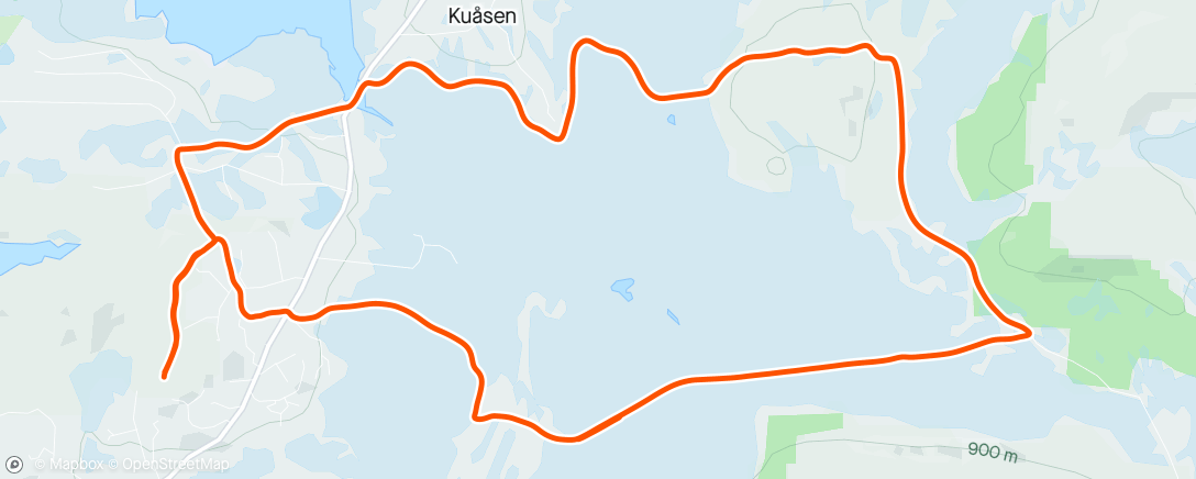 Map of the activity, Kurunden