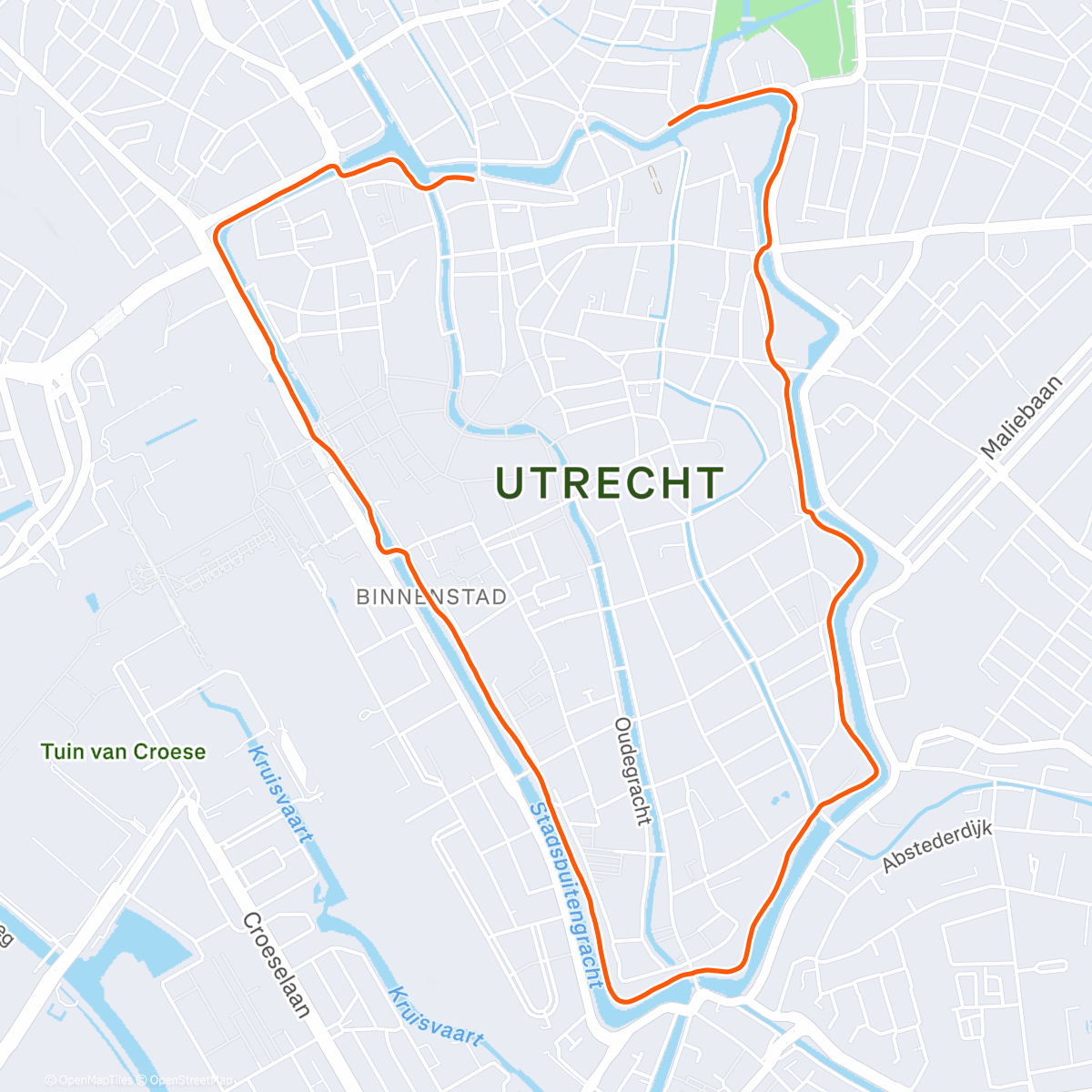 Карта физической активности (Rustig nog)