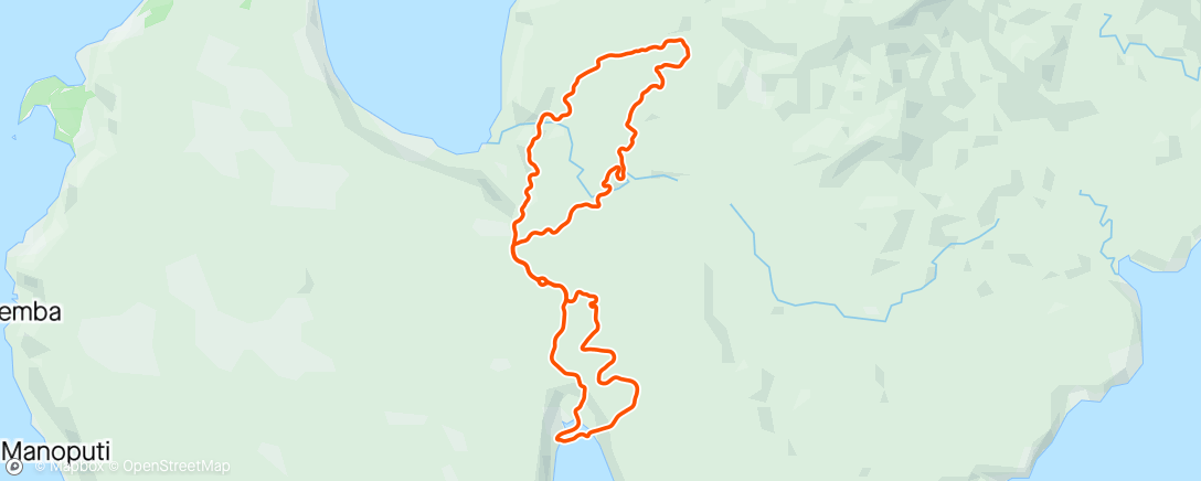 Map of the activity, Zwift - Group Ride: Wandering Flats