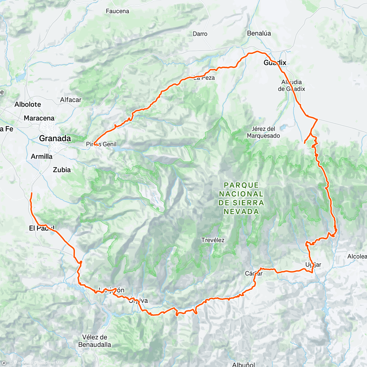 Map of the activity, Fin.