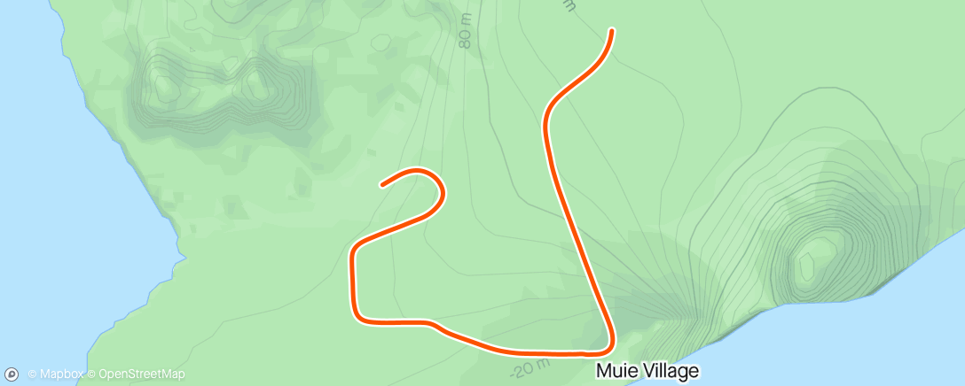 Mapa da atividade, Zwift - Pacer Group Ride: Volcano Flat in Watopia with Taylor