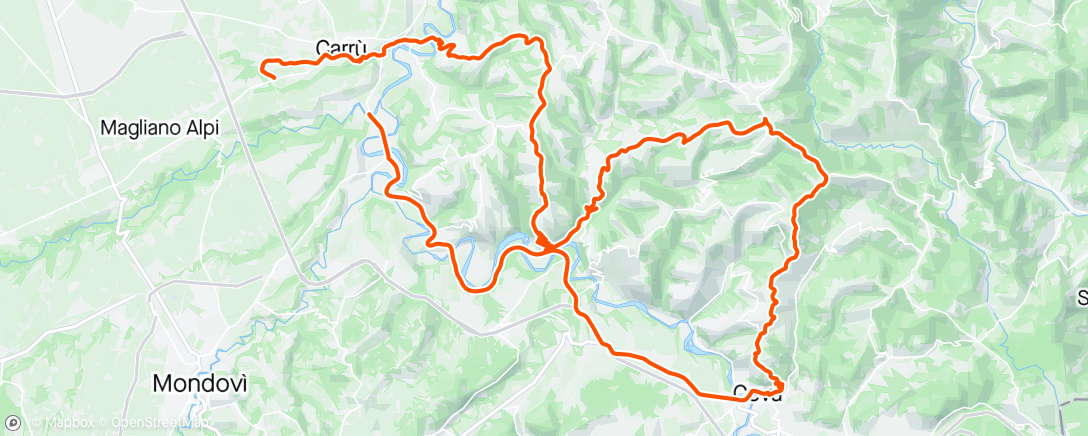 Map of the activity, Giro pomeridiano con Massimo e Ivan