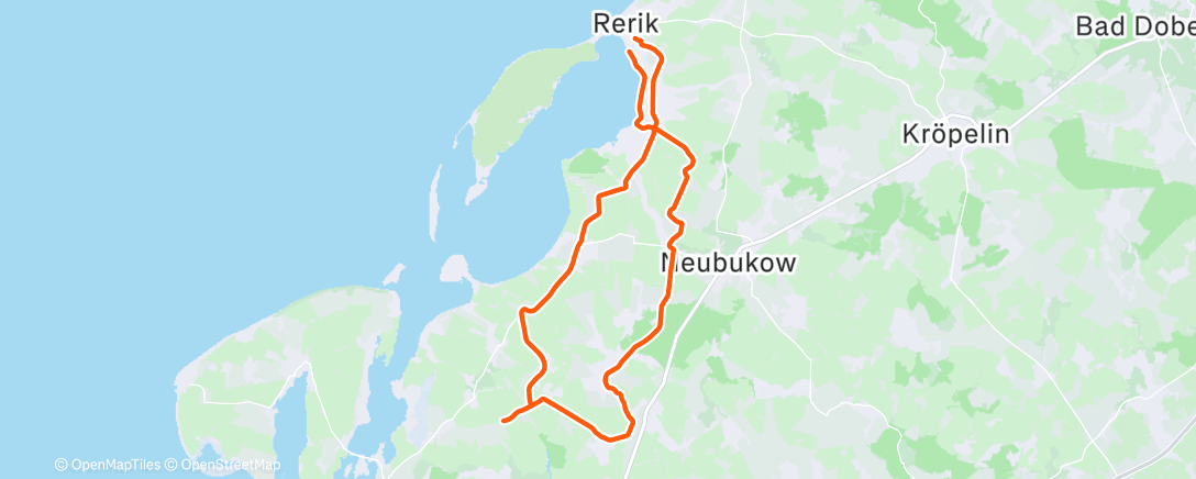 Carte de l'activité Radfahren