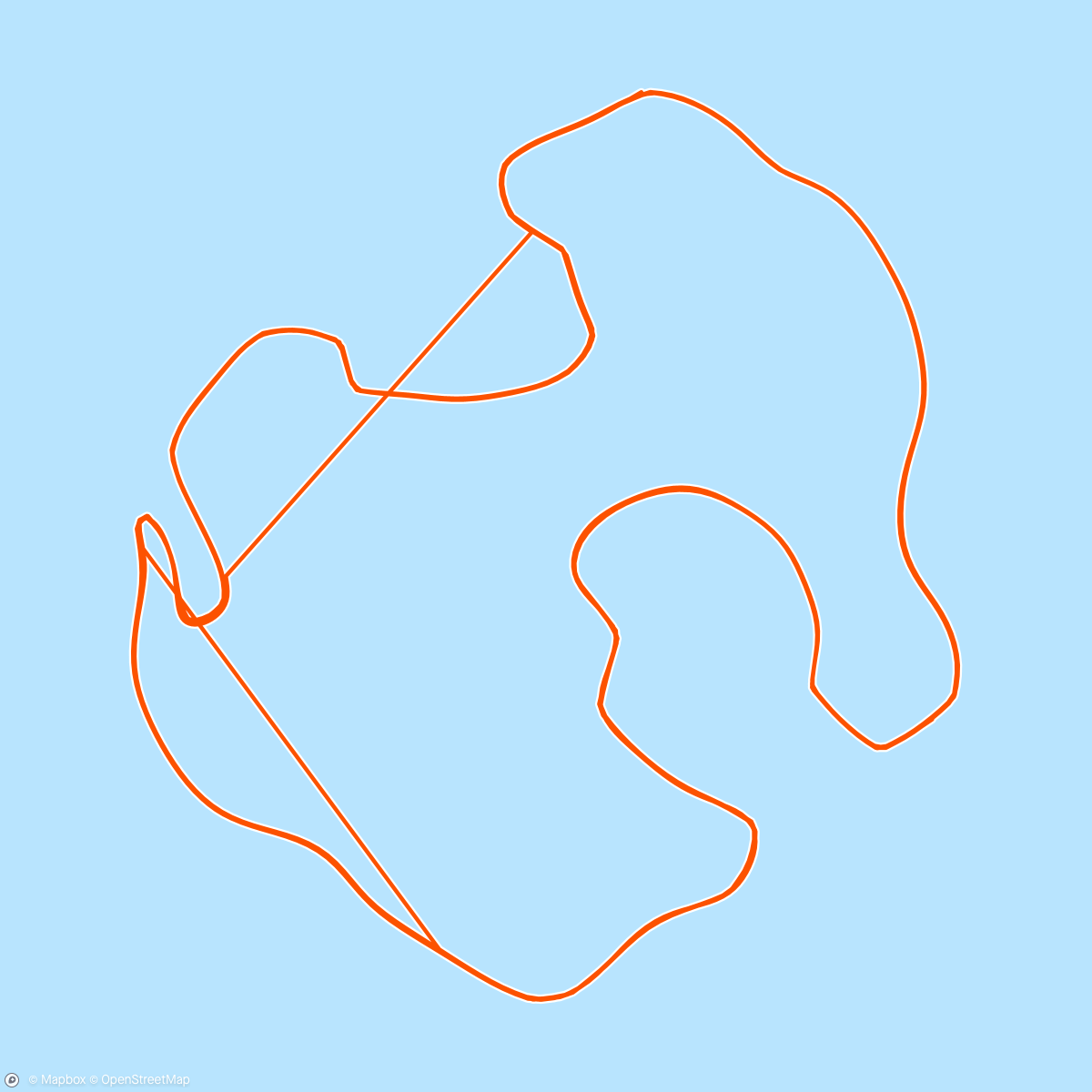 Map of the activity, Zwift - Pacer Group Ride: Volcano Circuit in Watopia with Constance
